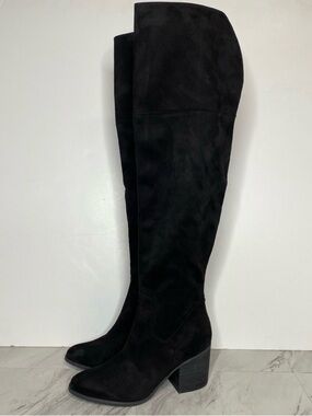 New! BP Luke Black Over The Knee Boot 9 1/2 M